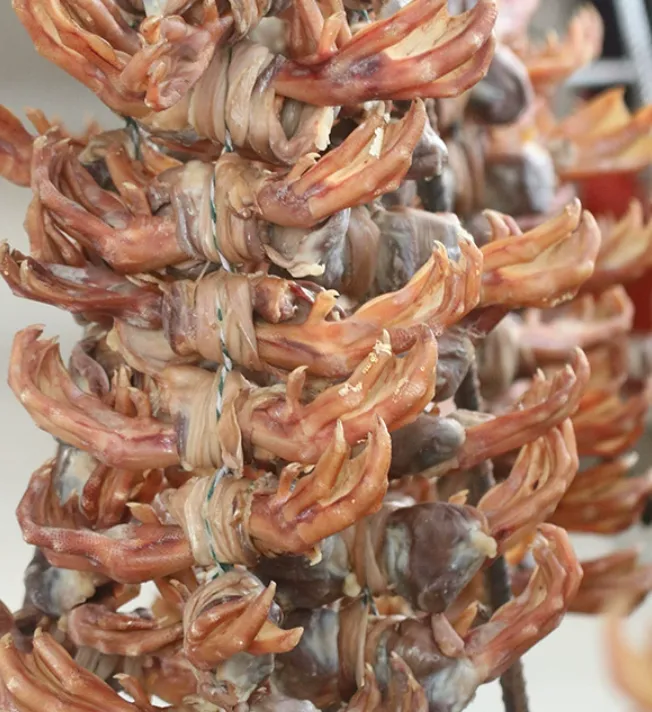 正宗皖西咸鹅肫爪农家腌制土鹅美味3.5斤以上