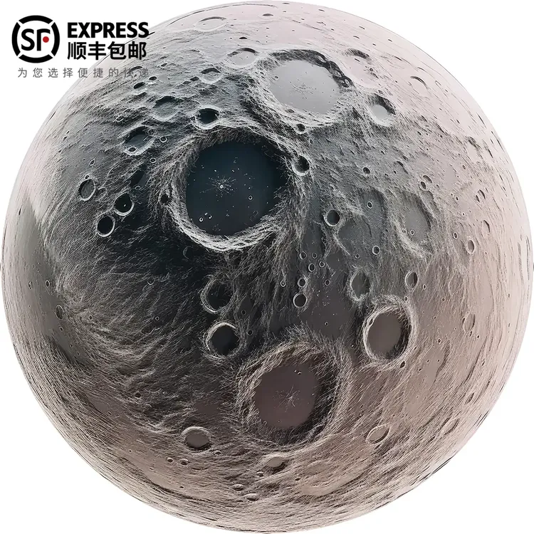 网红景点打卡 氛围月球灯箱 落日灯箱 创意装饰灯  打卡背景墙