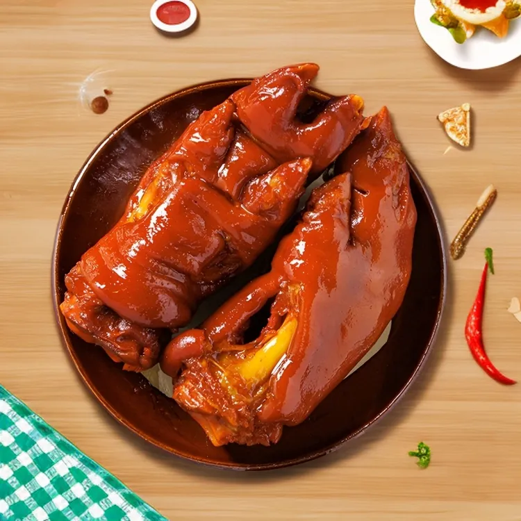 整只酱香猪蹄400克/只带筋多肉 到手6只真空包装 卤味熟食即食