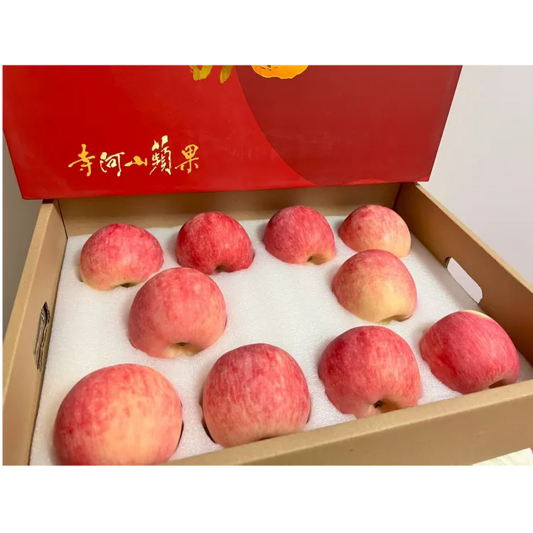【秦脆高档礼品果】小秦岭寺河山2025苹果脆甜多汁自产自销现摘现发