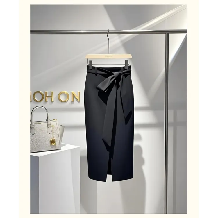 梨型身材显瘦中长半身裙2025新款高腰包臀御姐职业时尚百搭裙子女