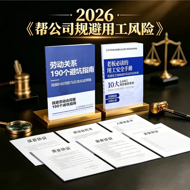 全新升级版企业用工风险管控必修课（含全套电子版工具资料）商品图