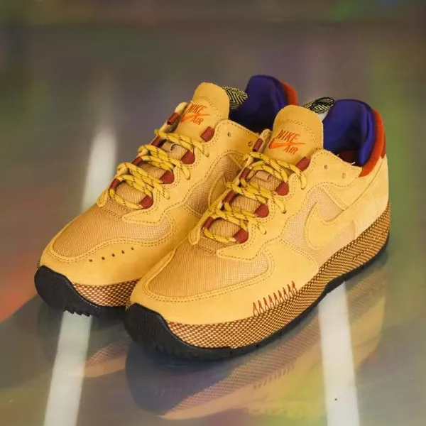 Nike/耐克Air Force 1 Wild户外越野 低帮板鞋女款棕色FB2348-700