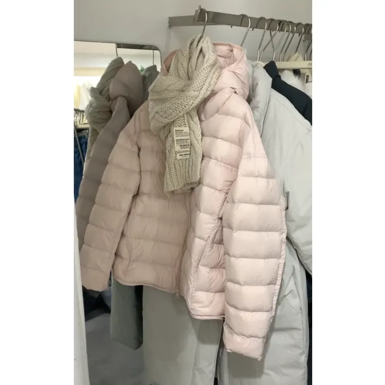 【运补6-8】韩系简约连帽排骨棉服女冬季新款加厚保暖百搭棉衣外套