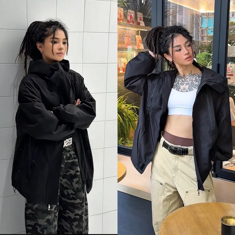 【送2号链接+三合一外套】现货男女秋冬户外出游情侣冲锋夹克可拆卸