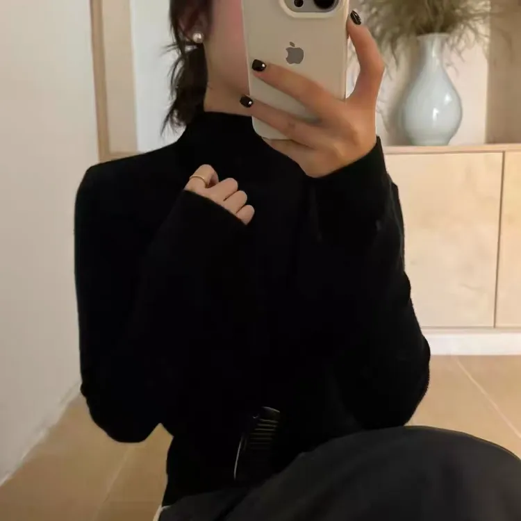 【新疆西藏包邮】买一送一新款纯色打底衫时尚百搭柔软亲肤舒适保暖