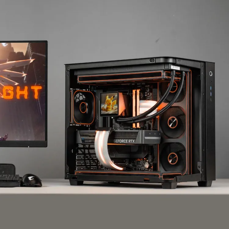 3期免息/乔思伯TK-3主机14600/245kf/97/800x3d/506/70ti电脑台式