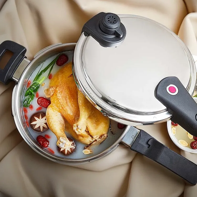 cizzle/喜时【瞬心系列】4-6L家用蒸汽防爆高压锅涂层节能烹饪
