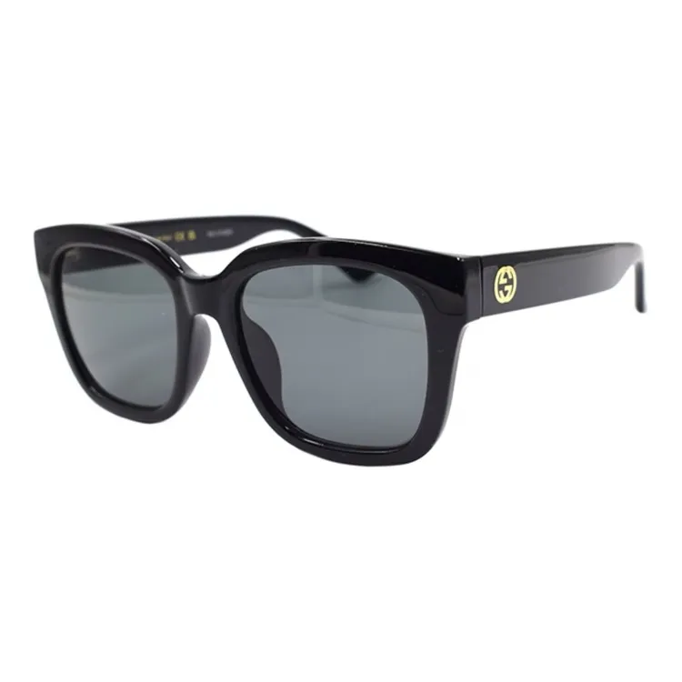 GUCCI/古驰Logo标识系列假日旅行 板材镜架方形太阳眼镜男女同款1