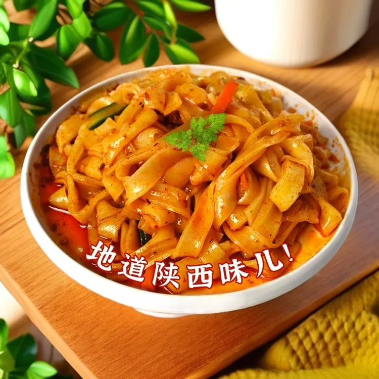 SHANJIN/陕金 庭惠&陕金 陕西凉皮新鲜盒装方便即食香辣味