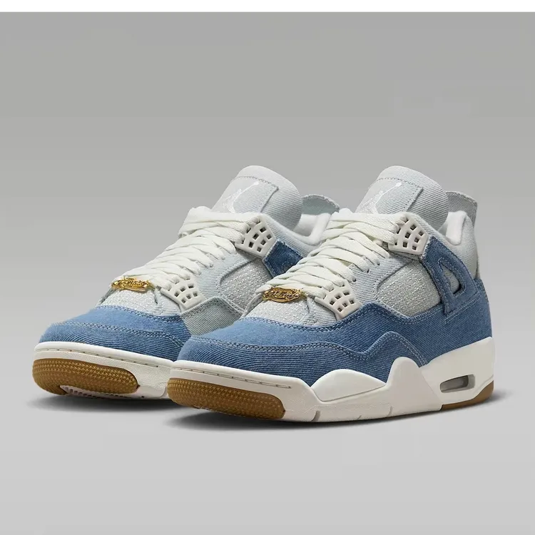 【滔搏联动】NIKE/耐克官方正品 AJ4 男女同款水洗休闲鞋IB6716-100