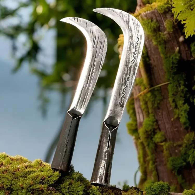 锻打农用工具纯手工锻打一体成型精品砍柴刀割草砍树开荒锋利耐用