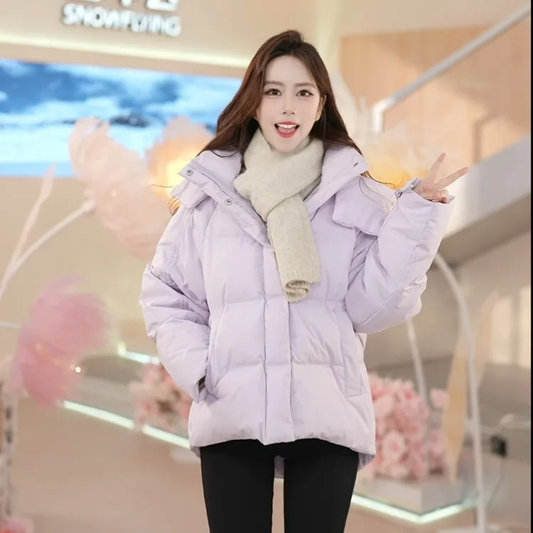 【25年新款上新】雪中飞冬季羽绒服小个子短款女羽绒服GQX250140802