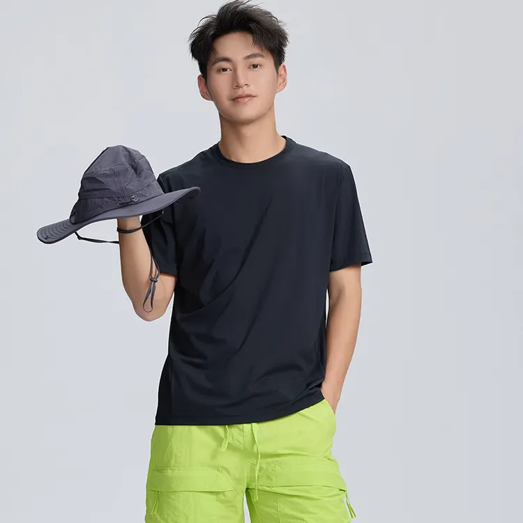 【海涛大叔】凉感牛奶丝男款T恤