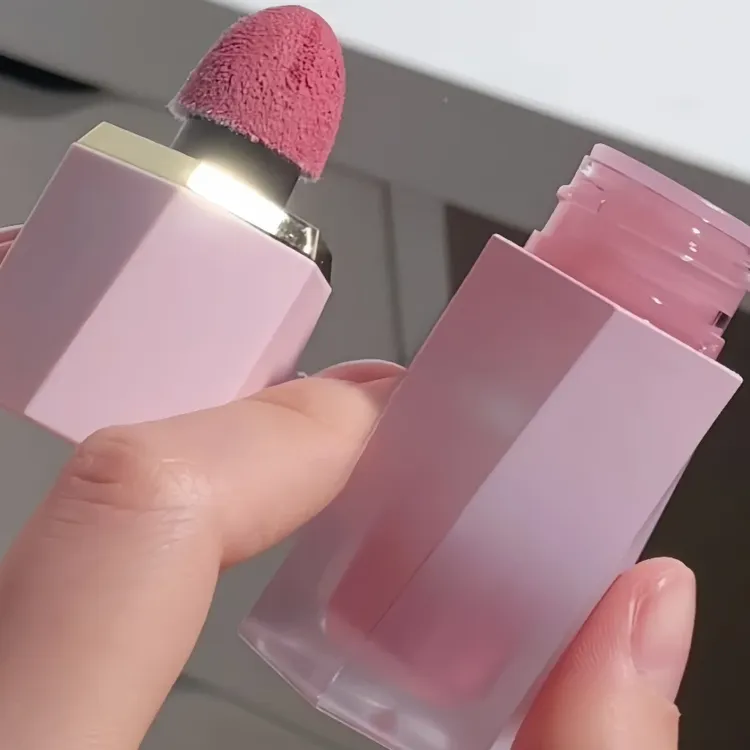 超粉嫩~懒人腮红液液体带气垫提亮肤色均匀腮红推荐网红爆款韩系