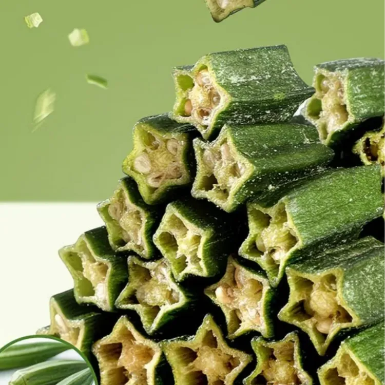 果蔬脆秋葵脆段解馋休闲办公室宿舍解馋小零食