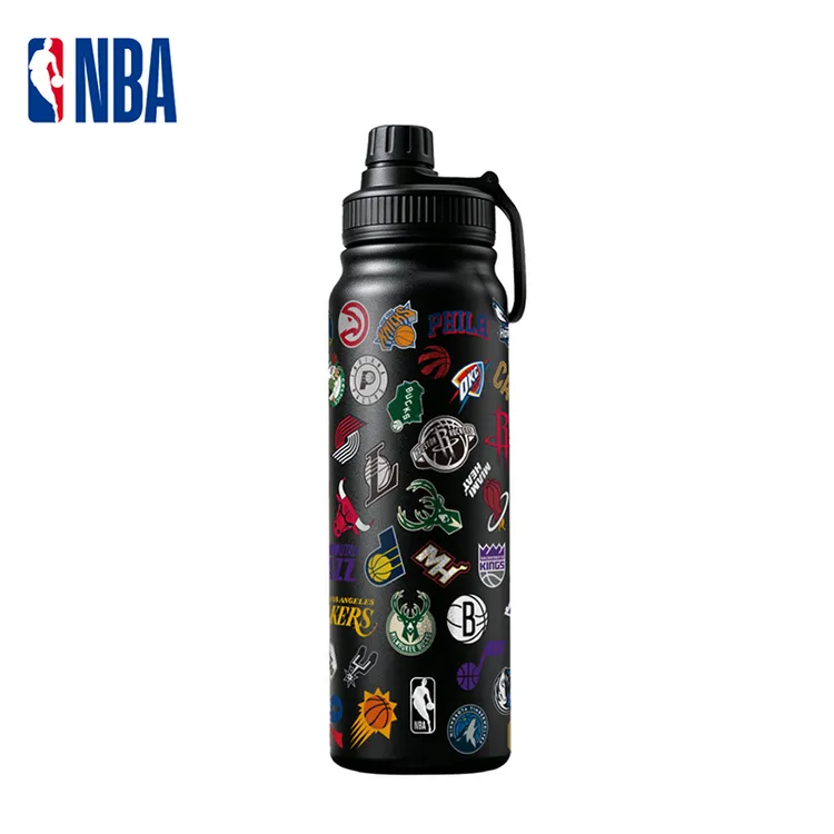 NBA官方联盟手提运动太空水壶(780ML)