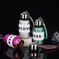 轻奢保温雪花纹钛杯便携手提迷你口袋杯300ml
