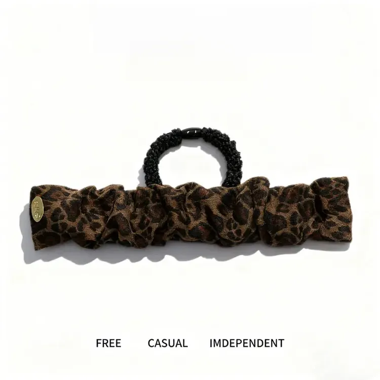 2025新款高弹力高级感丝绒皮筋发圈高马尾显发量不伤发发手部防护