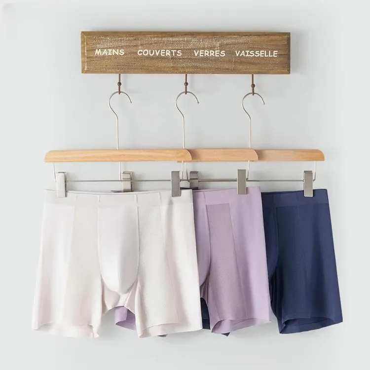 男士防磨腿莫代尔速干运动短裤跑步大码五分健身透气平角四角裤头