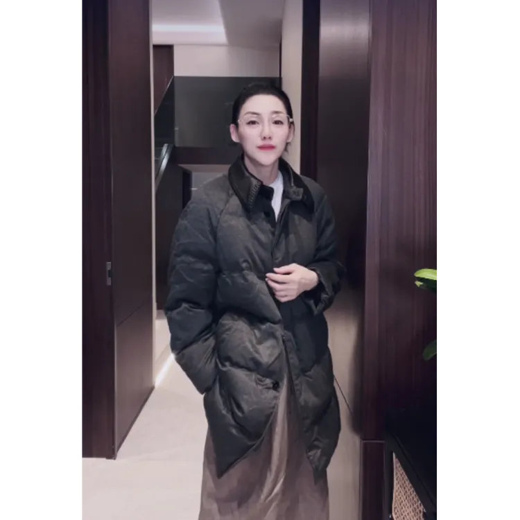 皮领 鹅绒服 YRF0043