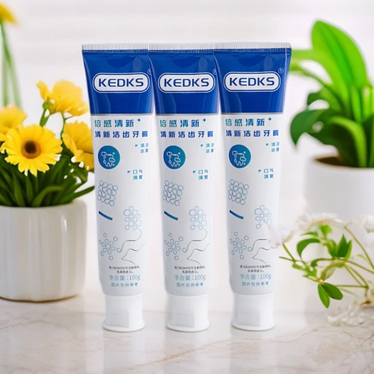 kedks'牙膏气清新洁齿茉莉薄荷味