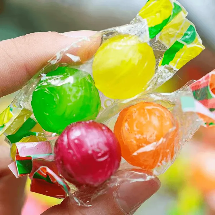 【意大利同款】珍珠果味糖果柠檬青柠草莓葡萄节庆休闲水果硬糖xz