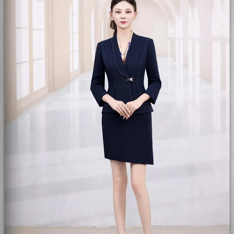2025新款ktv高档公主服包房管家dj工作服夜场服务员包裙套装气质