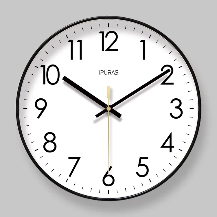 客厅挂钟2025新款日历时钟挂墙家用钟表轻奢时尚卧室简约大气挂表