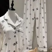 SIEOYJIEA/私迹大榕家viki【香奶奶】女款时尚气质长袖家居服套装
