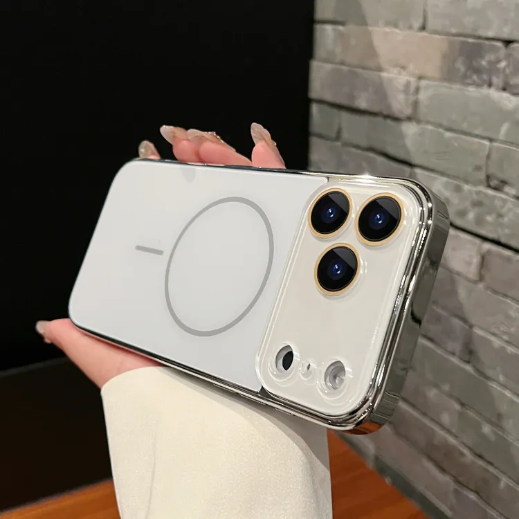 大视窗磨砂磁吸适用iPhone17promax手机壳镜头全包苹果17air/16薄