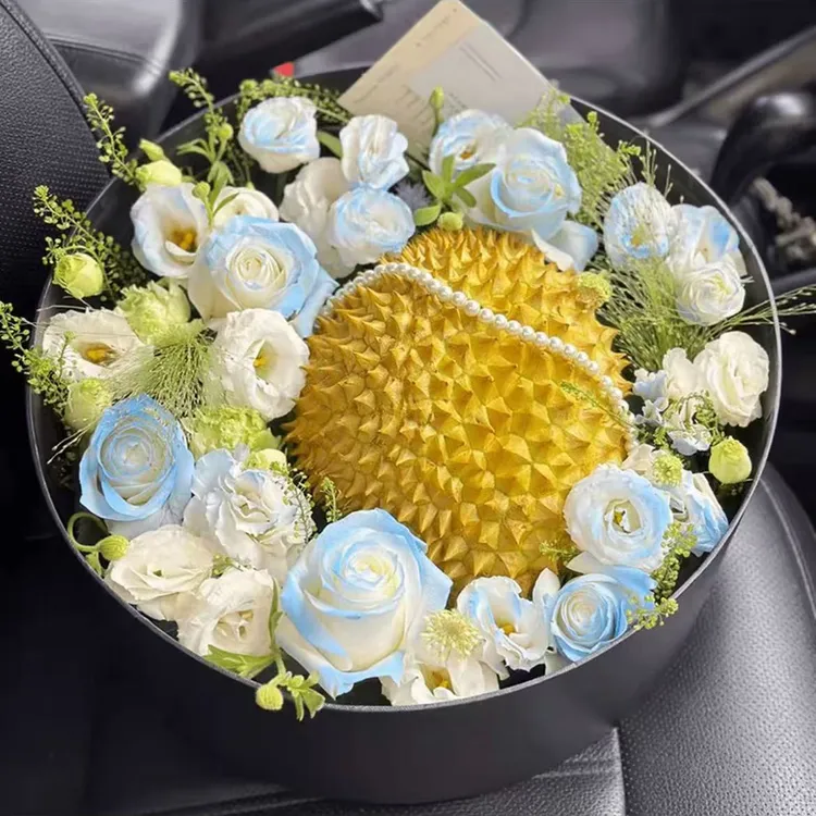 花利秋榴莲鲜花同城配送送女友送老婆送闺蜜用花全国同城配送