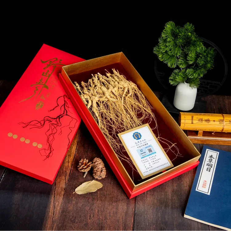 长白山野山参（中国中检溯源认证）道地药材  源头产地  滋补佳品