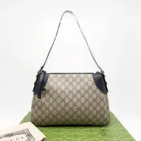 99新 GUCCI/古驰 vv/Emblem/单肩包/C214677520