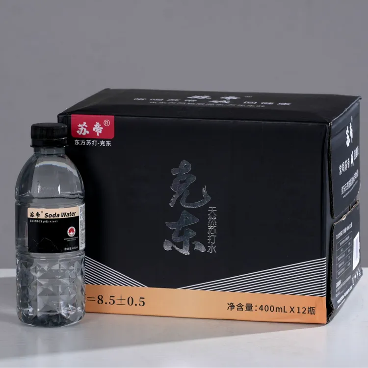 苏帝 克东苏打水 共5箱 经典黑  400ml*60瓶 