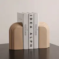 贝汉美现代简约创意书挡陶瓷摆件酒柜客厅玄关书柜桌面家居装饰品