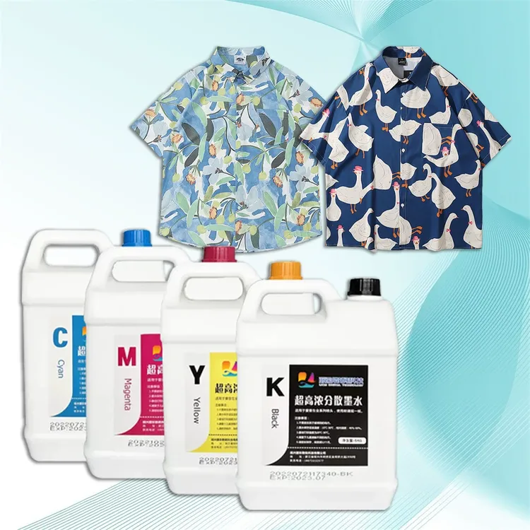 LICAI Digital厂家直销热升华墨水 CMYK墨水流畅清晰水性数码墨水