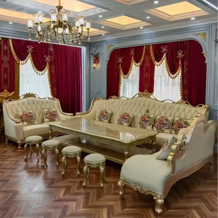 沙发美式轻奢法式客厅别墅欧式奢华成套