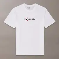 【交个朋友专属】Calvin Klein/卡尔文·克雷恩SS CLVN CK OVRLP GRP 短袖