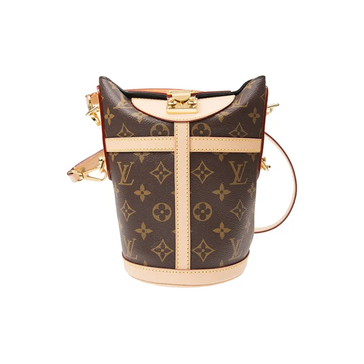 99新 LouisVuitton/路易威登 LV 老花薯条包中号单肩手提女包/通