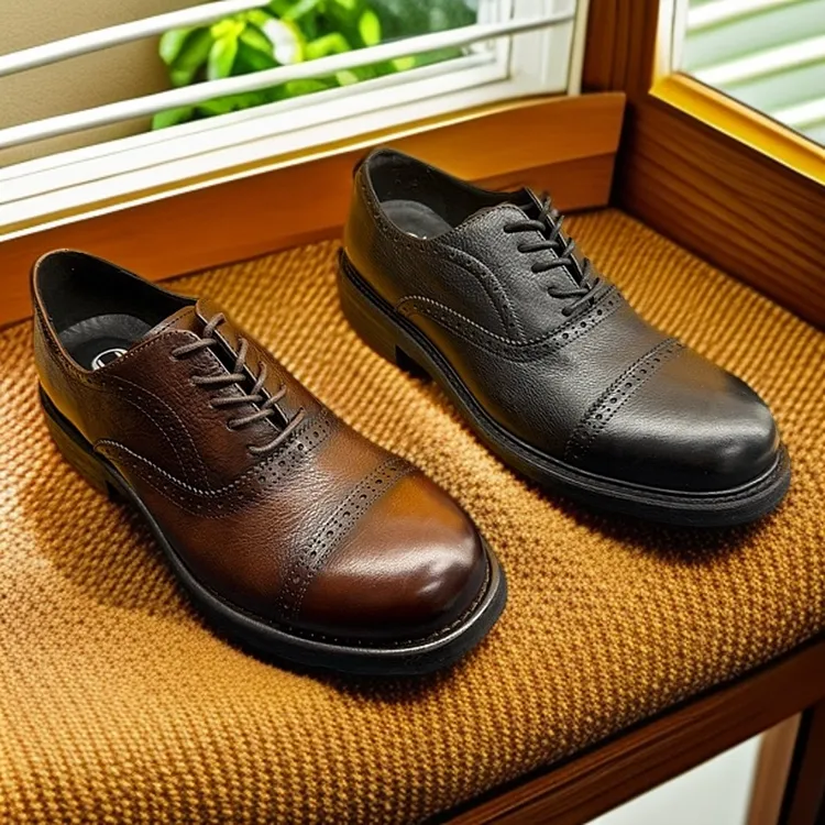 2025年新款男士休闲皮鞋