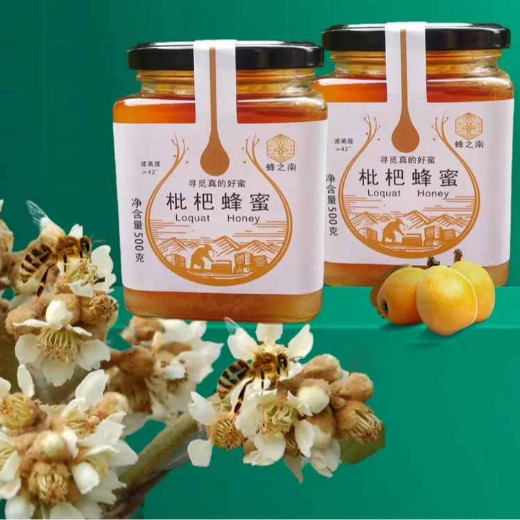 【618特惠】蜂之南500g土蜂枇杷蜂蜜买一送一自然成熟蜜贵州土蜂蜜