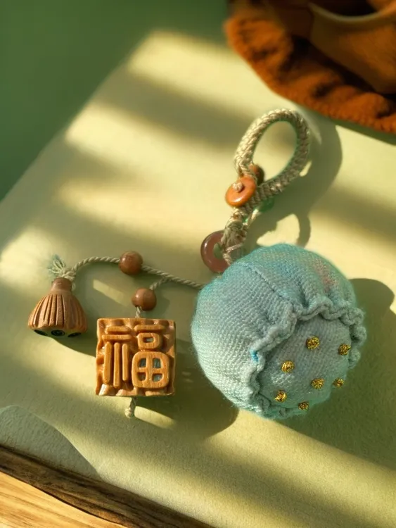手工DIY小提溜手机挂包挂钥匙挂车载挂件