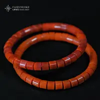 【加加专属】13  MJ27443-南红玛瑙直切桶珠手串-多样性发一件-6mm+