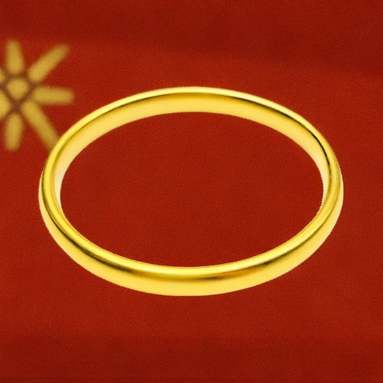 手镯 爆款 K0119黄色精工小轮胎闭口手镯多样性发货19106