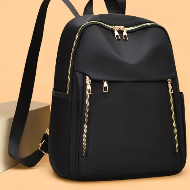 双肩包女款爆款2025新款外出时尚牛津布高级大容量旅行包轻便背包