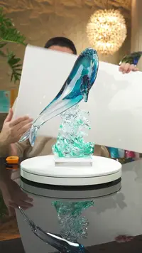 【闪购商品】摆件设计款鲸鱼摆件
