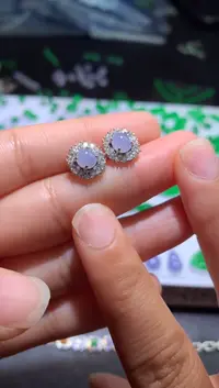 【闪购商品】翡翠颈饰银S925镶嵌净货