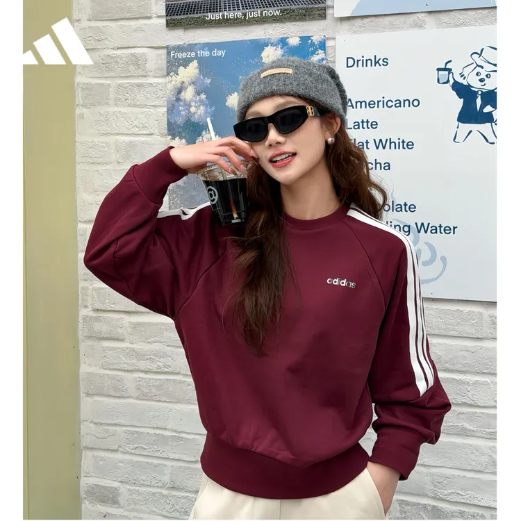 adidas/阿迪达斯男女圆领套头保暖运动休闲卫衣KQ5364[多色]