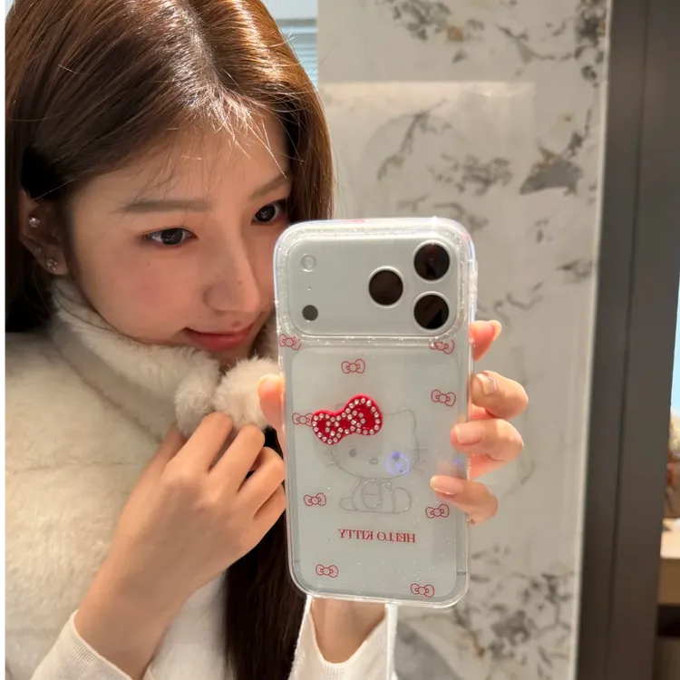 壳师兄蝴蝶结KT适用苹果iPhone17手机壳16ProMax/14Pro防摔15软壳